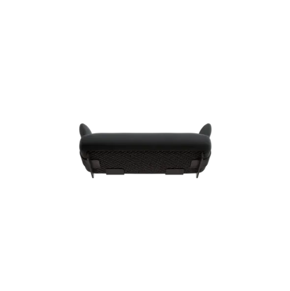 2-Sitzer Kombi -MOCO- Farbe Coal - Stoff: kvadrat Melange Nap