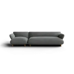 2,5-Sitzer Kombi -MOCO- Farbe Desert - Stoff: kvadrat Melange Nap