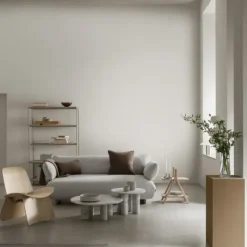 2,5-Sitzer Kombi -MOCO- Farbe Espresso - Stoff: Pina