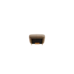 1-Sitzer Kombi -MOCO- Farbe Shitake - Stoff: kvadrat Moss
