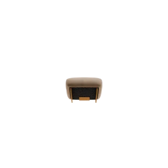 1-Sitzer Kombi -MOCO- Farbe Shitake - Stoff: kvadrat Moss