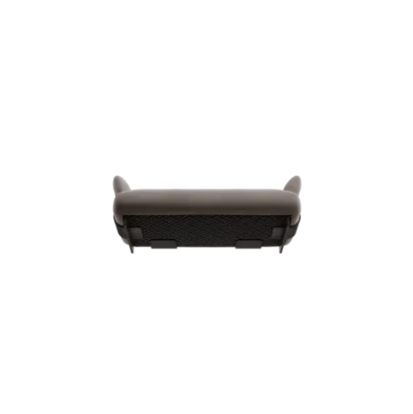 2-Sitzer Kombi -MOCO- Farbe Shitake - Stoff: kvadrat Melange Nap