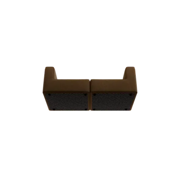 2-Sitzer Kombi -TASI- Farbe Agave Green - Stoff: kvadrat Moss