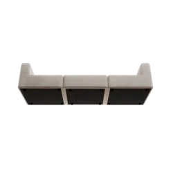 3-Sitzer Kombi -TASI- Farbe Desert - Stoff: Pina