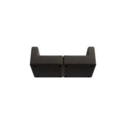 2-Sitzer Kombi -TASI- Farbe Taupe - Stoff: Boucla