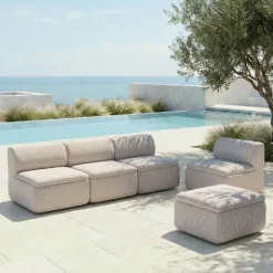1-Sitzer Modul -GROVA- Farbe Beige