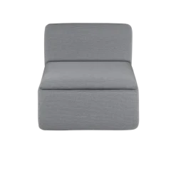 1-Sitzer Modul -GROVA- Farbe Zinc
