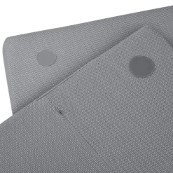 1-Sitzer Modul -GROVA- Farbe Zinc
