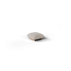 1-Sitzer Modul -MOCO- Farbe Beige - Stoff: Pina
