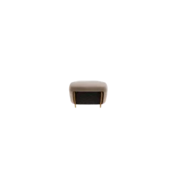 1-Sitzer Modul -MOCO- Farbe Beige - Stoff: Pina