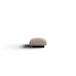 1-Sitzer Modul -MOCO- Farbe Beige - Stoff: Pina