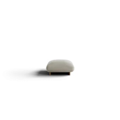 1-Sitzer Modul -MOCO- Farbe Beige - Stoff: Boucla