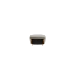 1-Sitzer Modul -MOCO- Farbe Cloud - Stoff: kvadrat Moss