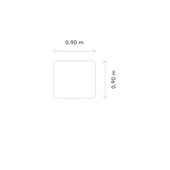 1-Sitzer Modul -MOCO- Farbe Desert - Stoff: Pina