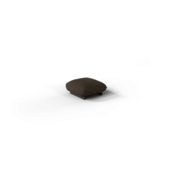 1-Sitzer Modul -MOCO- Farbe Espresso - Stoff: Pina