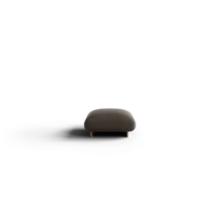 1-Sitzer Modul -MOCO- Farbe Shitake - Stoff: Boucla