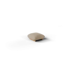 1-Sitzer Modul -MOCO- Farbe Shitake - Stoff: kvadrat Moss