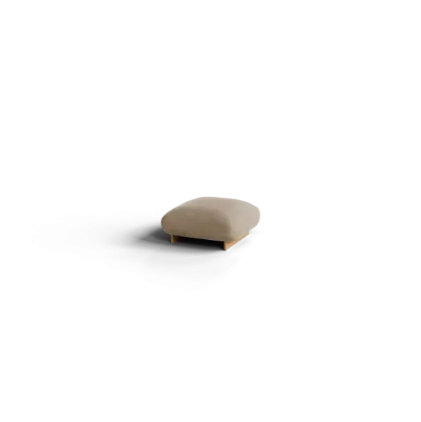 1-Sitzer Modul -MOCO- Farbe Shitake - Stoff: kvadrat Moss