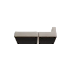 2-Sitzer Open End, links -TASI- Farbe Desert - Stoff: Pina