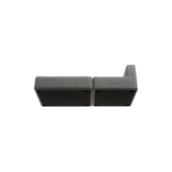 2-Sitzer Open End, links -TASI- Farbe Desert - Stoff: kvadrat Melange Nap