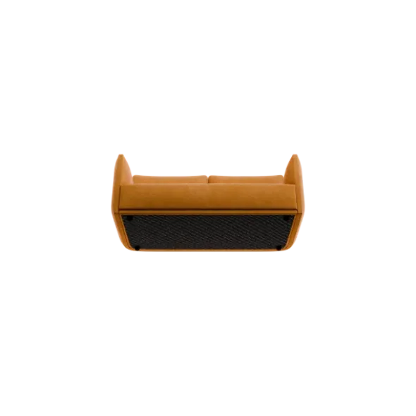 2-Sitzer Sofa -LUA- Farbe New Wheat - Stoff: kvadrat Moss