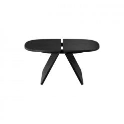Sofatisch -AVIO- Farbe Black Oak 40 x 80 cm