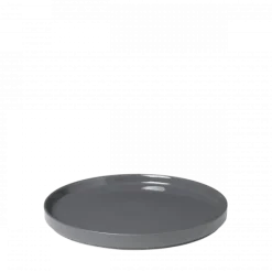 Speiseteller -PILAR- Farbe Pewter - Größe Ø 27 cm