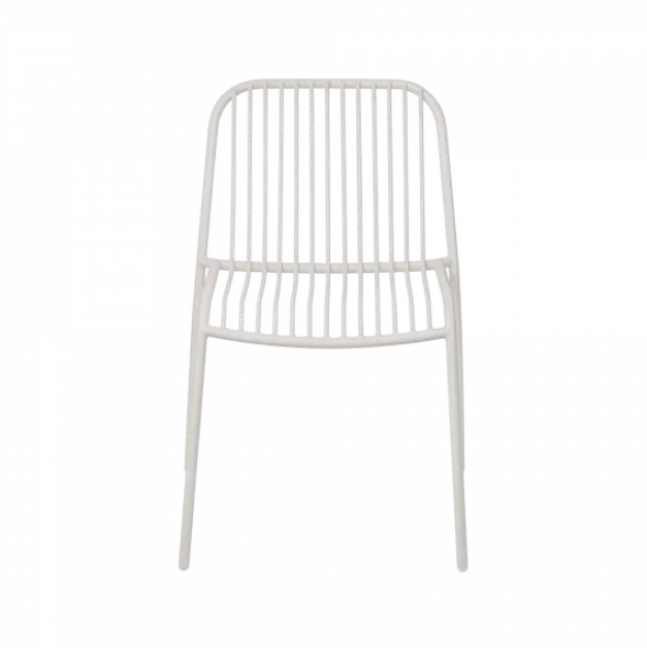 Stuhl -YUA WIRE- Farbe Silk Gray