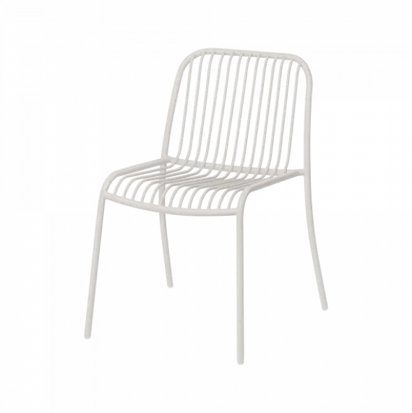 Stuhl -YUA WIRE- Farbe Silk Gray