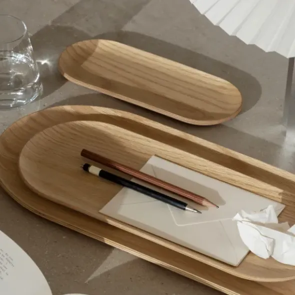 Tablett -BAKI- Farbe Oak - Größe S