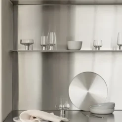 Tablett -PEASY- Farbe Stainless Steel - Größe L