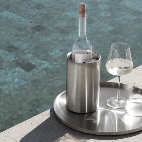 Tablett -PEASY- Farbe Stainless Steel - Größe L