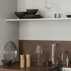 Tablett -PEASY- Farbe Stainless Steel - Größe S