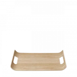 Tablett -WILO- Farbe Oak - Größe 25 cm x 36 cm, Material: Hartholz