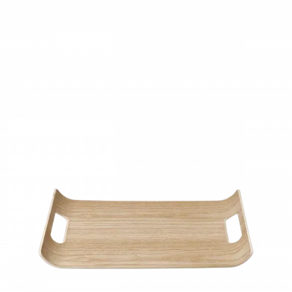 Tablett -WILO- Farbe Oak - Größe 25 cm x 36 cm, Material: Hartholz