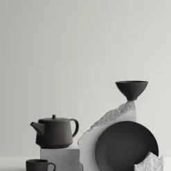 Teekanne -KUMI- Farbe Espresso - Größe 1 Liter