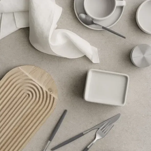 Teelöffel -MAXIME- Farbe Sharkskin