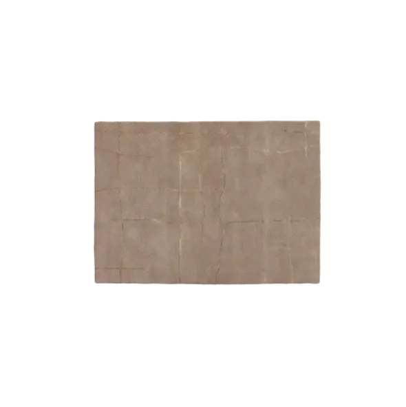 Teppich -TARJA- Farbe Taupe - Größe S
