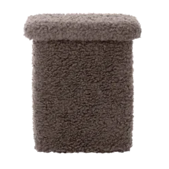 T-Hocker -TEDDY- Farbe Espresso