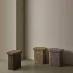 T-Hocker -TEDDY- Farbe Sharkskin