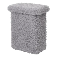 T-Hocker -TEDDY- Farbe Sharkskin
