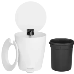 Treteimer -AVA- Farbe White - Größe 3 Liter
