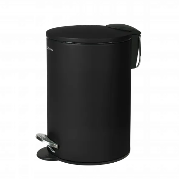 Treteimer -TUBO- Farbe Black - Größe 3 Liter