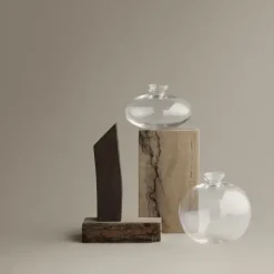 Vase -AVO- Farbe Klar Größe S