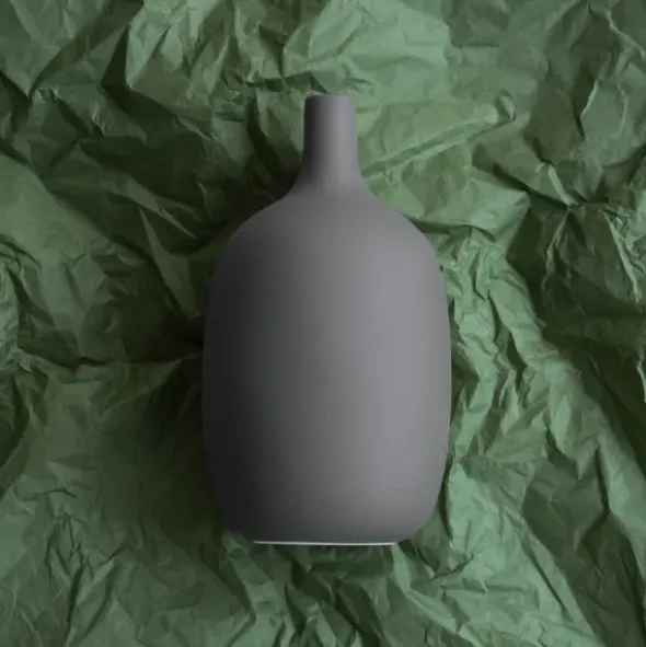 Vase -CEOLA- Farbe Agave Green - Höhe 21 cm