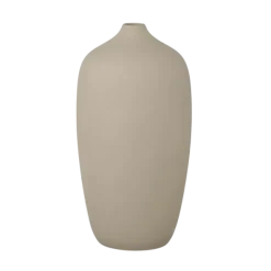 Vase -CEOLA- Farbe Indian Tan Höhe 25 cm