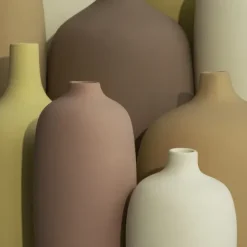 Vase -CEOLA- Farbe New Wheat - Größe 19 cm