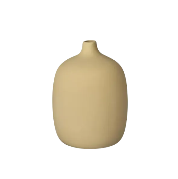 Vase -CEOLA- Farbe New Wheat - Größe 19 cm