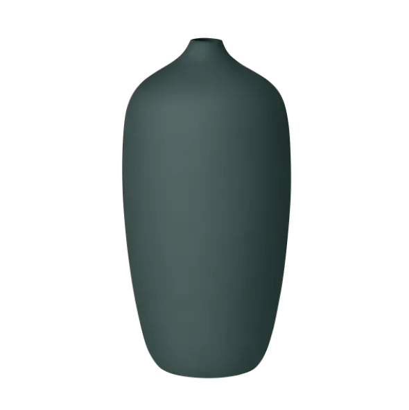 Vase -CEOLA- Farbe Rain Forest - Größe 25 cm