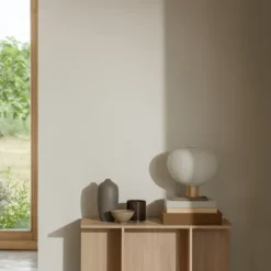 Vase -CEOLA- Farbe Satellite Höhe 25 cm